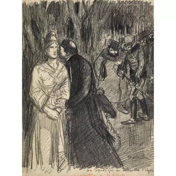 "La République au jardin de l'Elysée"
