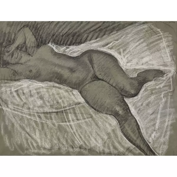 Femme nue allongée