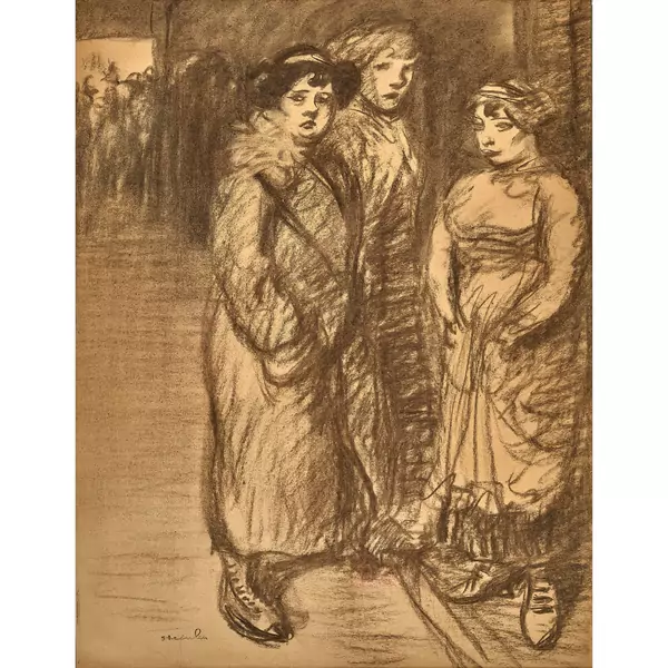 "Trois midinettes"