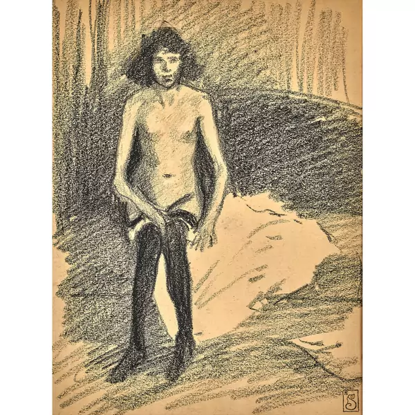 Mädchen mit Strümpfen