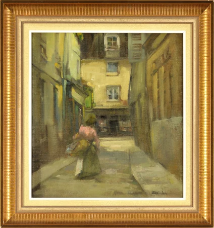 Trottin au retour du marché