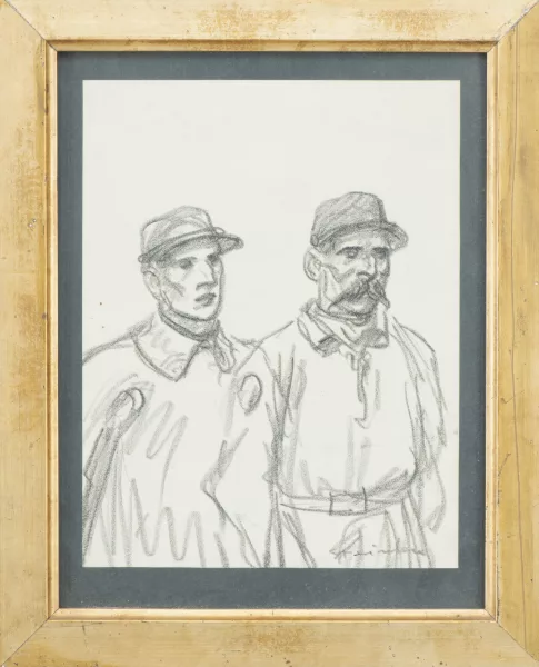 Théophile-Alexandre Steinlen — Portrait de poilus