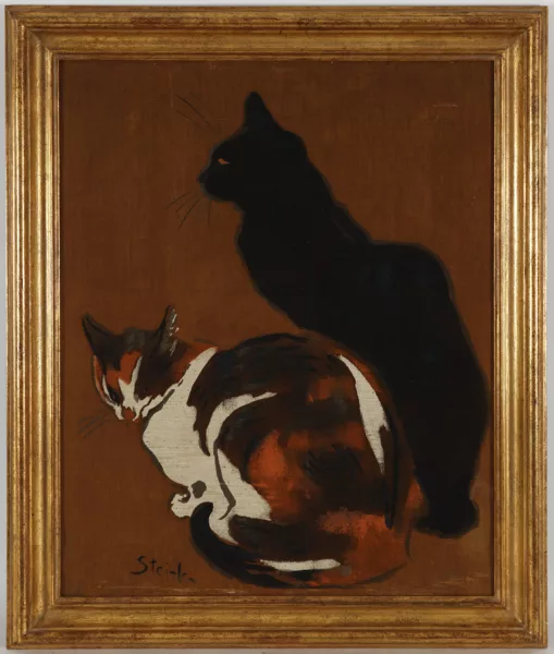 Théophile-Alexandre Steinlen — Deux chats