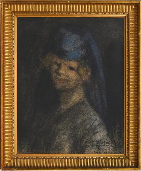Théophile-Alexandre Steinlen — Portrait de femme,