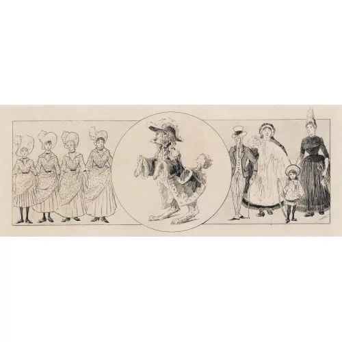 Théophile-Alexandre Steinlen — Le chien à l′image de la société.