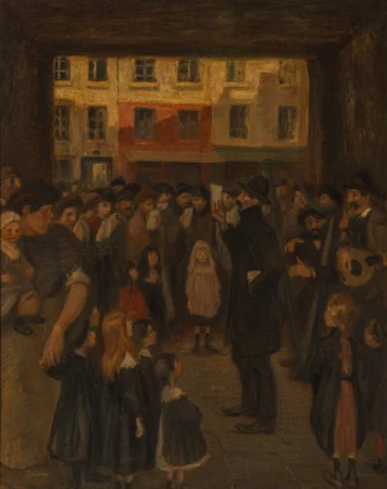 Le chanteur de rue