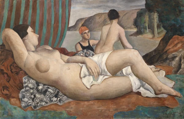 Théophile Robert — Trois baigneuses, 1929
