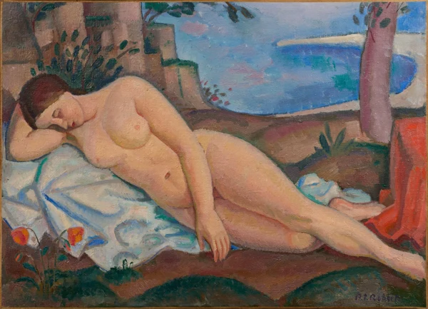 Théophile Robert — Nu allongé