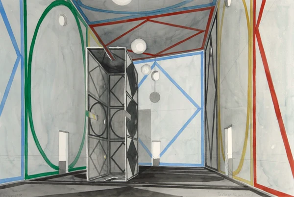 Thomas Huber — Halle V B, 2000