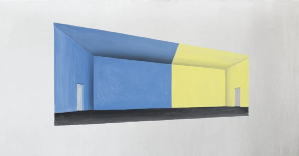 Thomas Huber — Wandgemälde, 1996
