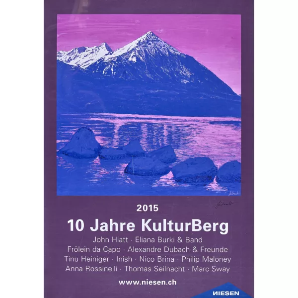 Thomas Seilnacht — "2015 10 Jahre KulturBerg Niesen".