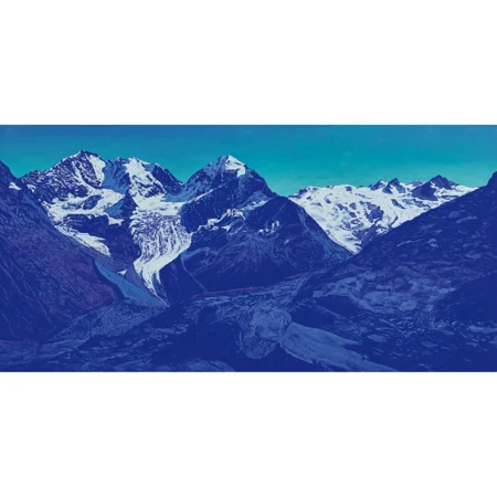 "Panorama am Piz Bernina"