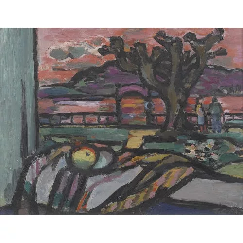 Tonio Ciolina — "Coucher du soleil".