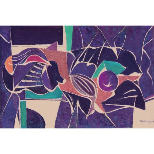Tonio Ciolina — Abstraktes Stillleben.