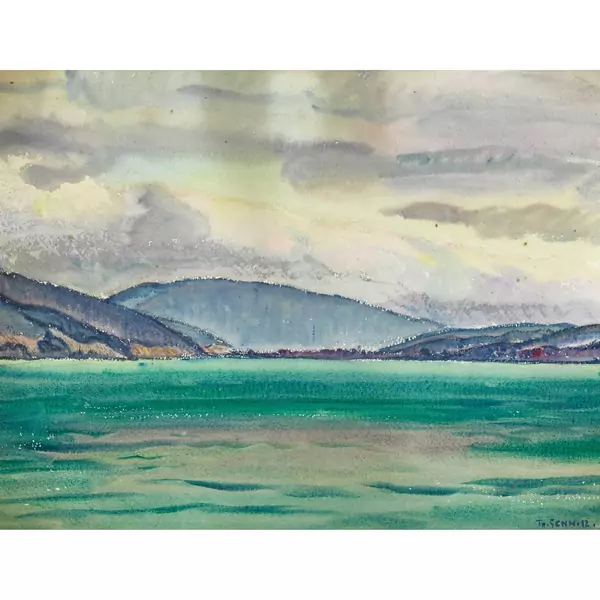 Ansicht des Bielersees