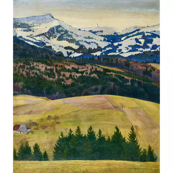 Frühlingslandschaft im Emmental