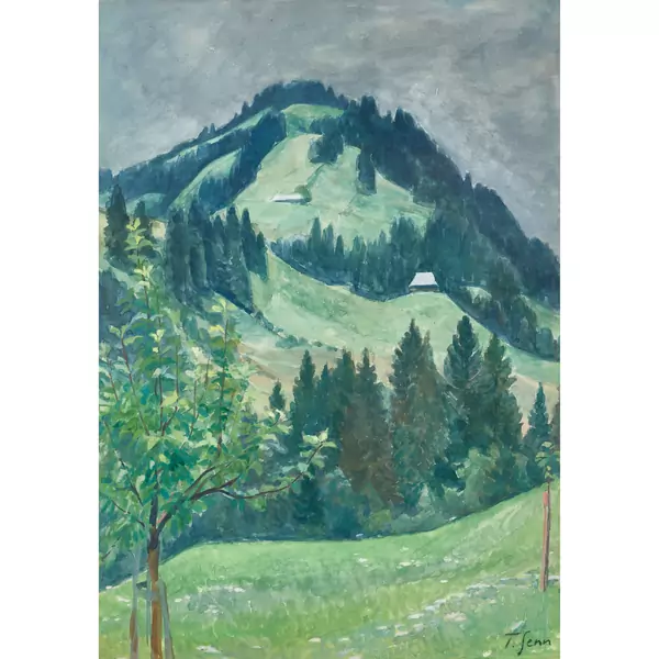 Hügelige Landschaft