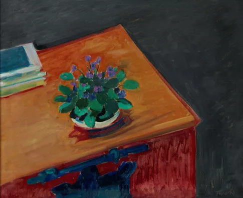 Turo Pedretti — Blumenstillleben 'St. Pauli', 1955