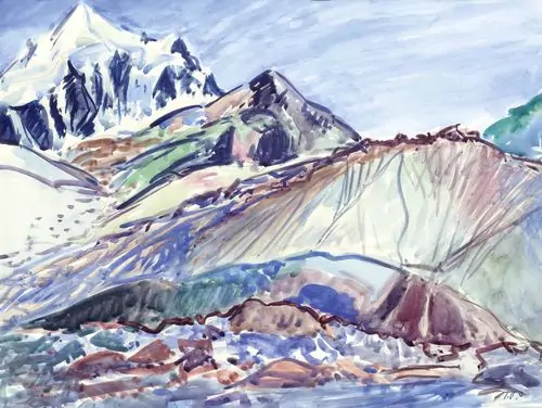 TURO PEDRETTI — Berglandschaft. — Koller Auktionen