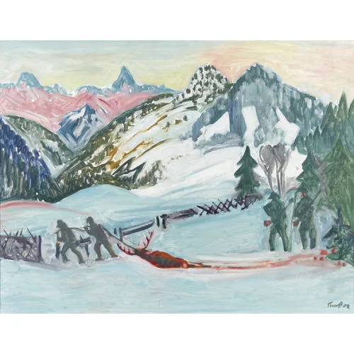 Turo Pedretti — "Jagdende".
