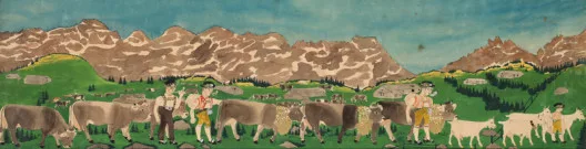 Ulrich Johann Rutz — Alpaufzug