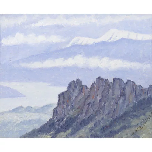 Ulrich Wilhelm Züricher — "Simmenfluh".