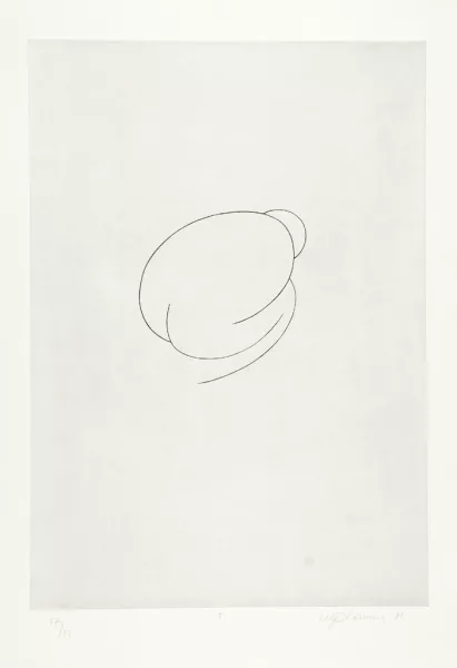 Urs Lüthi — Blatt 5, aus "Urs Lüthi. Portfolio", 1983