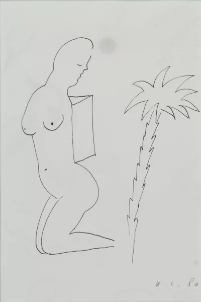 Urs Lüthi — Recto/verso: Ohne Titel, 1980