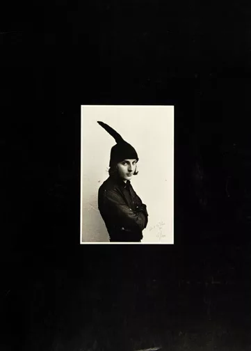 Urs Lüthi — Selbstportrait, 1970, aus "11 Schweizer", 1971
