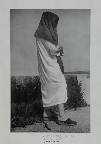 Urs Lüthi — I Never Saw A Women's Smile In Morocco, 1974