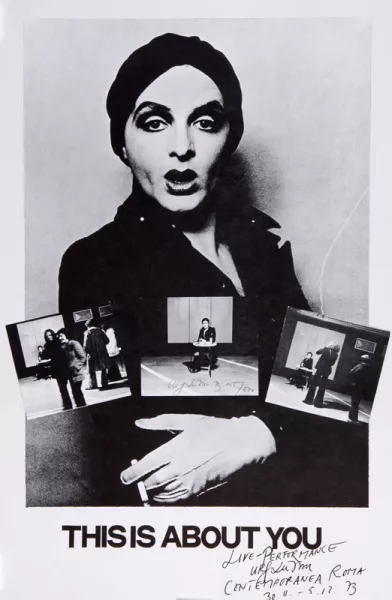 Urs Lüthi — Plakat. This Is About You, 1973