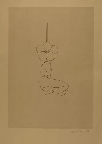 Urs Lüthi — Blatt 1, aus "Urs Lüthi. Portfolio", 1983