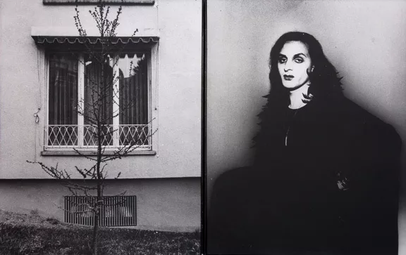 Urs Lüthi — Selfportrait in Two Pieces, 1973