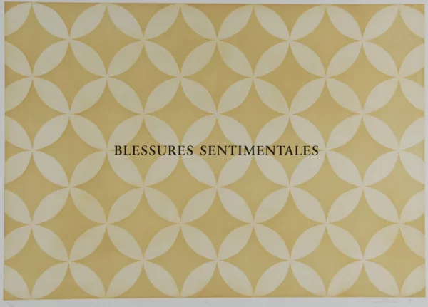 Urs Lüthi — Blessures sentimentales, 1988