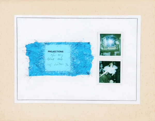 Urs Lüthi — Projections of my blue and..., 1972