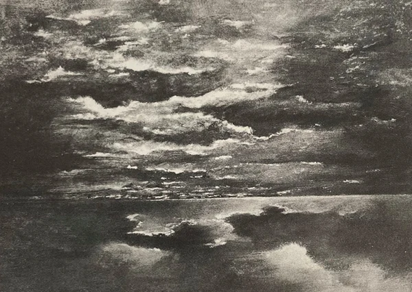 Urs Lüthi — Selbstporträt, aus der Serie der reinen Hingabe, 1985