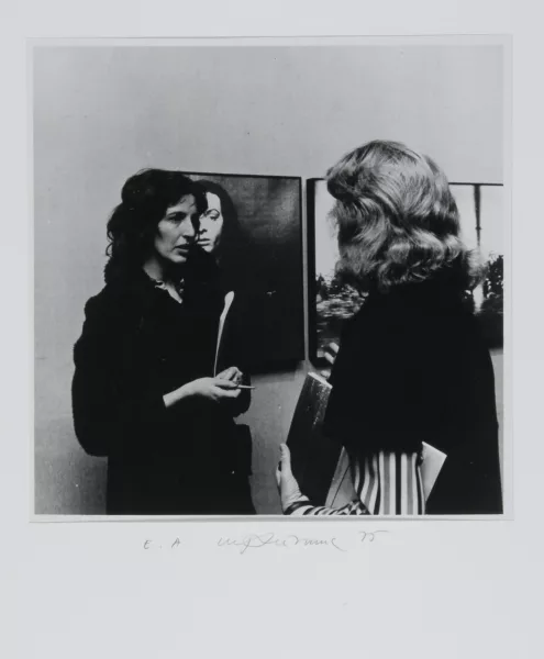 Urs Lüthi — 4 Fotografien aus "Un'isola nell'aria", 1975