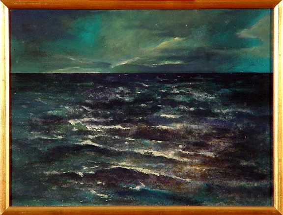Urs Lüthi — Selbstporträt aus der Serie der reinen Hingabe, 1985