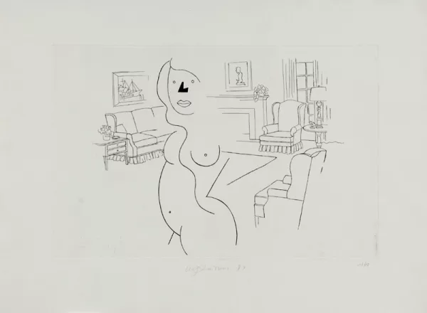 Urs Lüthi — Interieur, 1981