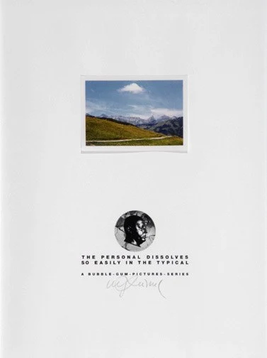 Urs Lüthi — The personal dissolves so easily in the typical, 1996