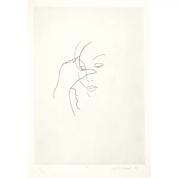 Urs Lüthi — Portfolio mit 6 Radierungen Zürich, Galerie & Edition Stähli, 1983 — Galerie Kornfeld