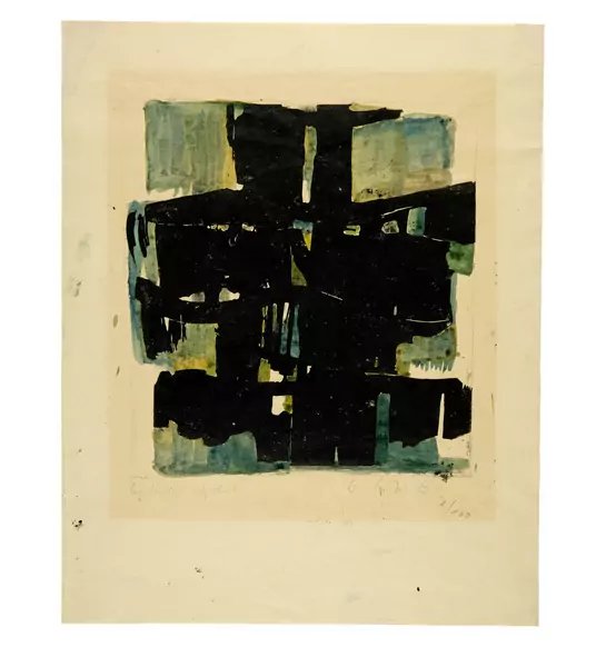 Urs Lüthi — 3 druckgrafische Arbeiten — Galerie Kornfeld