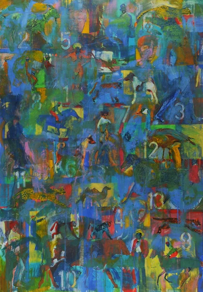 Urs Stooss — Blue Flag, 1995