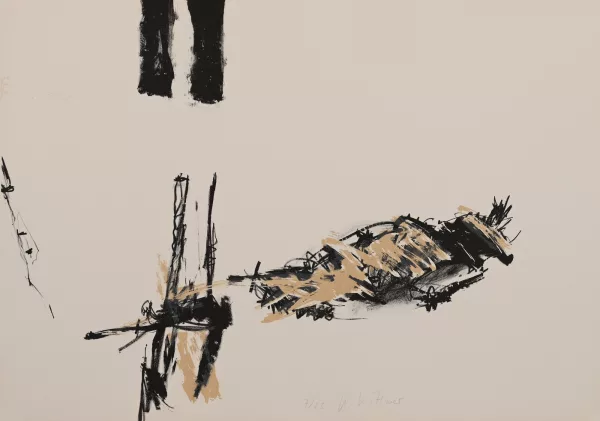 Uwe Wittwer — Portfolio. Spur gelegt, 1987