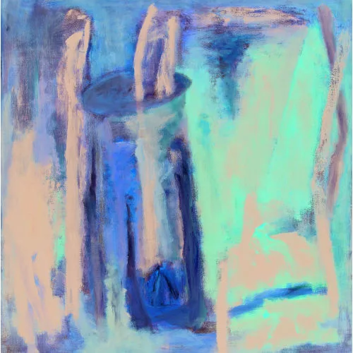 Uwe Wittwer — "Komposition in Gelb und Rot".