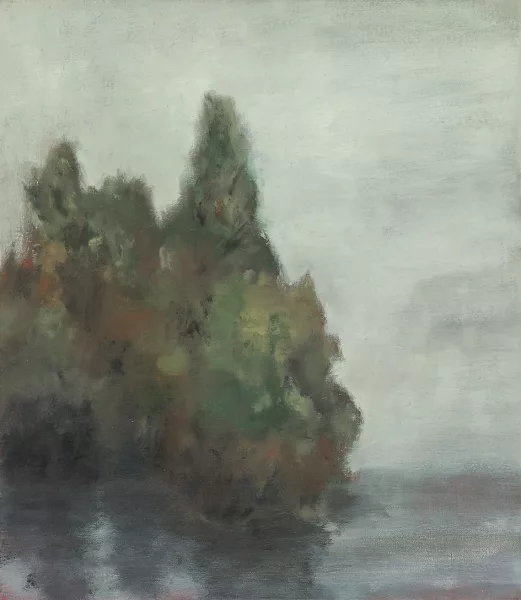 Uwe Wittwer — Ohne Titel (Waldstück), 1996