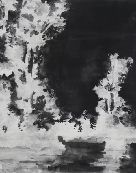Uwe Wittwer — Landschaftsnegativ, 1995