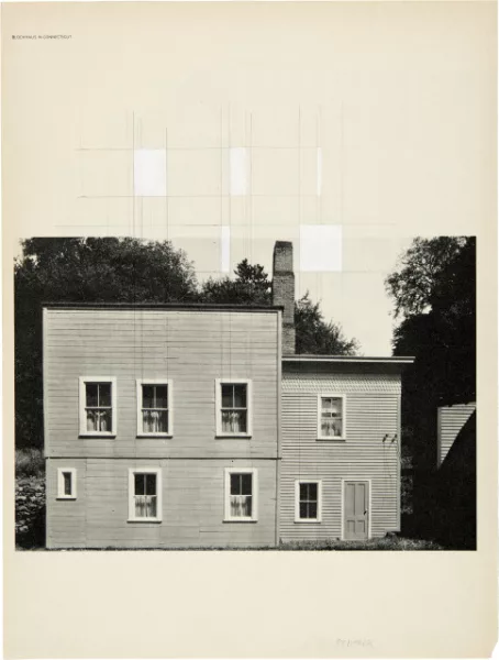 Vaclav Pozarek — Ohne Titel (Blockhaus in Connecticut). - Ohne Titel (Schrank)