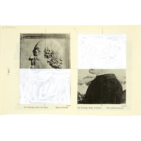 Václav Pozárek — Ohne Titel (Collage). - Ohne Titel — Galerie Kornfeld