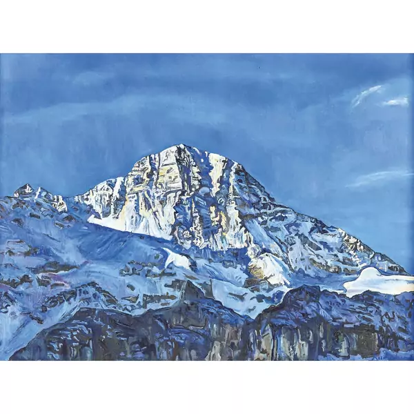"Breithorn von Mürren aus - Berner Alpen"